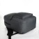 Youth backpack with lightning, external pocket, gray color