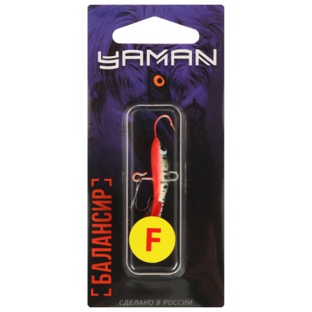 Balancir "Yaman" Michman, 4 cm, 5.2 g, color 21, on Blister-1