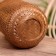 Wicker basket, from bamboo 20x20x25 cm