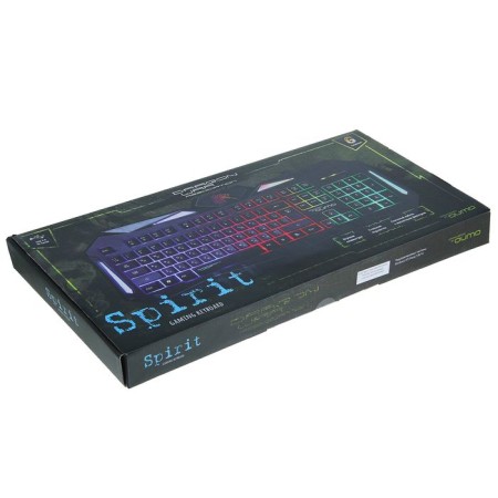 Kumo Dragon War Spirit keyboard, game, wired, backlight, 104 keys, USB, black-5