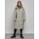 Coat insulated winter female, size 42, green color