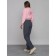 Sports female trousers, size 42, dark gray color