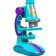 Microscope fixiki with a set for research, light, mix