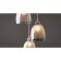 Suspended lamp Freya Fr5375PL-03CH2 ASTERY, 370x370x900 mm, E27, 3x60W, color chromium