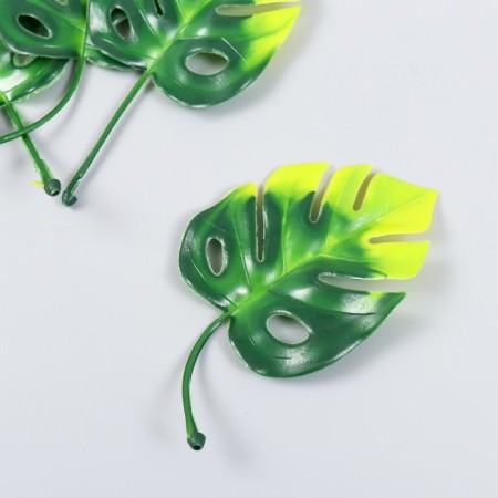 Decor for creativity "Liszt Monsters" set 4 pcs green 7x13 cm