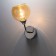 Sconces Citilux "til" CL138315, 12x27 cm, 1x60W, e27, brown color