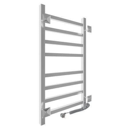 The electric heated towelputor "Sanprise" Contour P8, 400x800 mm, left/right, chrome-4