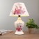 Table lamp "Flower bouquet" 1xe14 40W white 24x24x39.5 cm Risalux