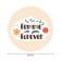The tablecloth “Femme Forever”, Round, Saten, D = 150 cm