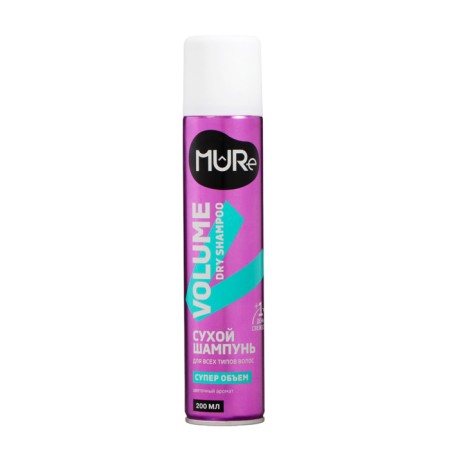 Dry shampoo Mure Super volume, 200 ml