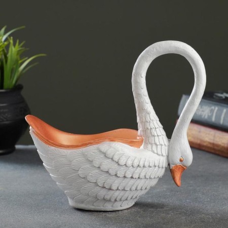 Figure Contaminant "Swan-Hushka" White, 18.5x9.5x17.5cm