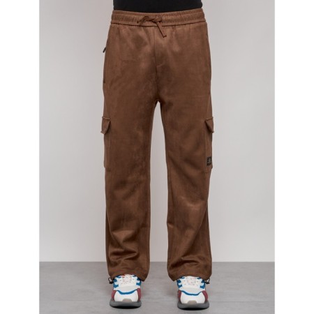 Sports pants, size 50, brown color-15