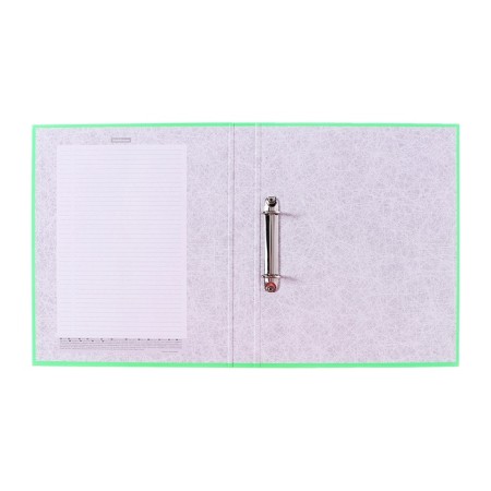 Folder on 2 rings A4, Erichkrause Neon, 35 mm, 1750 μm, laminated, solid cover, salad-5