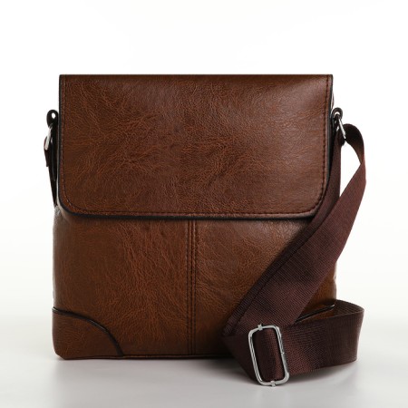 Male bag, brown color-1