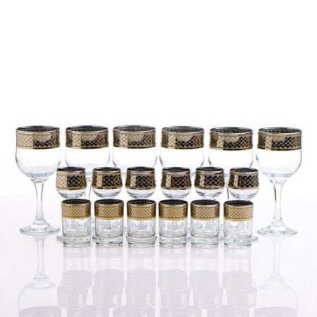 Mini-bar 18 objects Carousel Scandinavia, dark 240/55/50 ml-3
