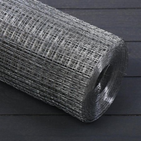 Glorious grid, welded, 1 × 25 m, cell 25 × 25 mm, d = 1.2 mm, metal