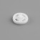 The buttons are sewing, d = 7 mm, 10 pcs, white color