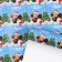New Year. Packaging paper, 70x100 cm, cheburashka