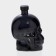 Glass bottle "Skull", 0.77 L, Black color