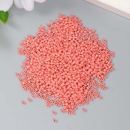 Glass bead 12/0 "salmon" 15 grams-1
