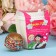 Chocolate bomb "Love is", pink, in a glass, 35 g