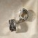 Clips "Grace" Balls, color black silver