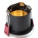Pointed-built Lamp CapH A2165PL-1BK, GU10, 50 W, 6.8x6.8x5 cm, black