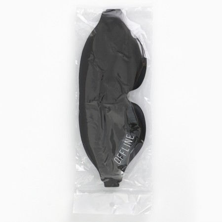 Sleep mask offline, 24 x 10 cm, black color-5