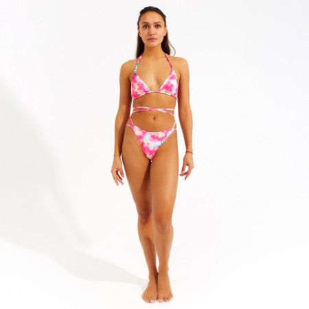 Swimsuit female separate minku pink color, size 46-2