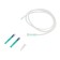 Technical syringe for pumping fluid, 500 ml, tube 100 cm
