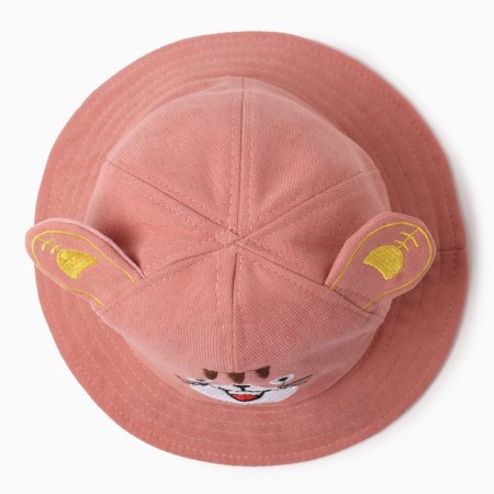 Panama Children's "Tiger" minku, pink color, size 50-1