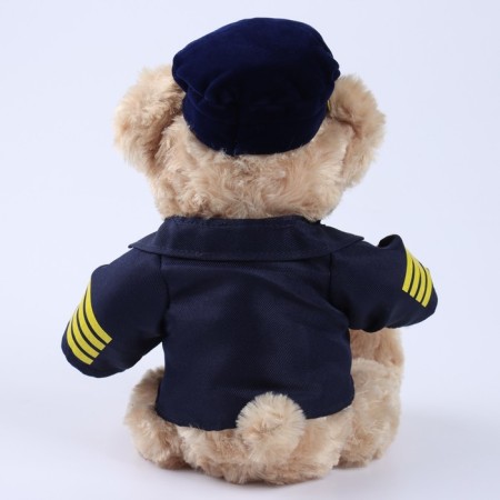 Soft toy "Little Friend", Bear pilot-5