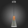 Suspension EVOLUCE. Sle125173-01. Modica. 1x40 W, E14, 14x14x25 cm, gray color