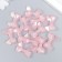 Decor for creativity plastic "Pink bow" glows in the dark 0.8x2.4x3.4 cm