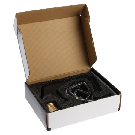 Zein Z3877 shell mixer, single -leaf, interior, height 16 cm, brass, black-12