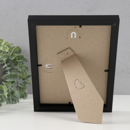 Photo frame MDF (208) 15x21 cm, black color-3