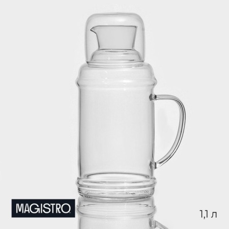 Glass Glass Magistro "Jacob", 1.1 l, glass included