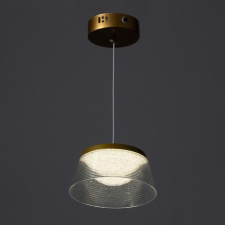 Bayerlux lamp "Dzeta" LED 24W 3000-6000K gold 18.5x18.5x9 cm-5