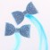 Hair strand on a hairpin, 2 pieces, cold heart