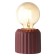 Lumber of burgundy decorative edge