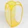 Basket for storage of toe "Let's play", 57 x 34 x 34 cm, yellow