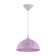 Lamp Bayerlux cap "Rocell" 1 lamp E27 40W White-pink d.250