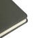 Leduced A5 Diary, 136 Velvet Index sheets, hard cover, artificial leather, Soft Touch lamination, lies, tinted block 70 g/m2, gray