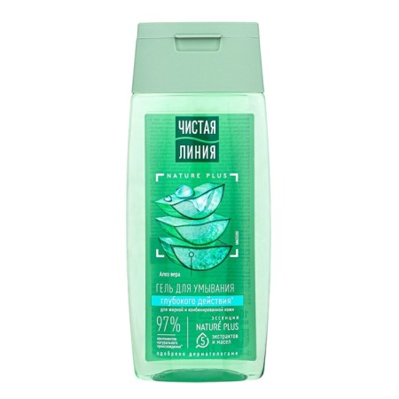 Gift set Pure Line "Daily Care": Washing gel + face gel Multicapa 108375-4