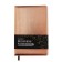 Lowed diary, PVC cover, A5 format, 140 sheets in a cage, metallic, mix