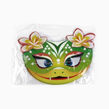 Mask Carnival New Year's “Milashka” for the New Year, holography, 26.3 x 18.8 cm-7