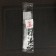 Plastic disposable knife "premium", 18 cm, transparent color, set of 6 pcs/pc.