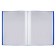 Folder with 40 A4 inserts, 500 μm, calligrata, texture "sand", blue