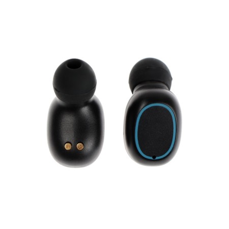 Wireless headphones VBT 1.16, TWS, vacuum, BT5.0, 40/250 mAh, flashlight, black-3