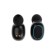 Wireless headphones VBT 1.16, TWS, vacuum, BT5.0, 40/250 mAh, flashlight, black